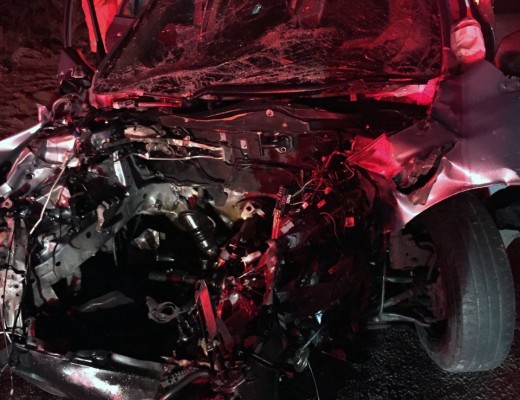 Two children and one adult are in a critical condition following the accident.