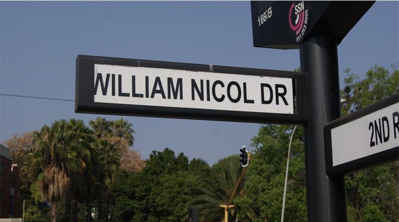 William Nicol Renaming Process In Progress Fourways Review